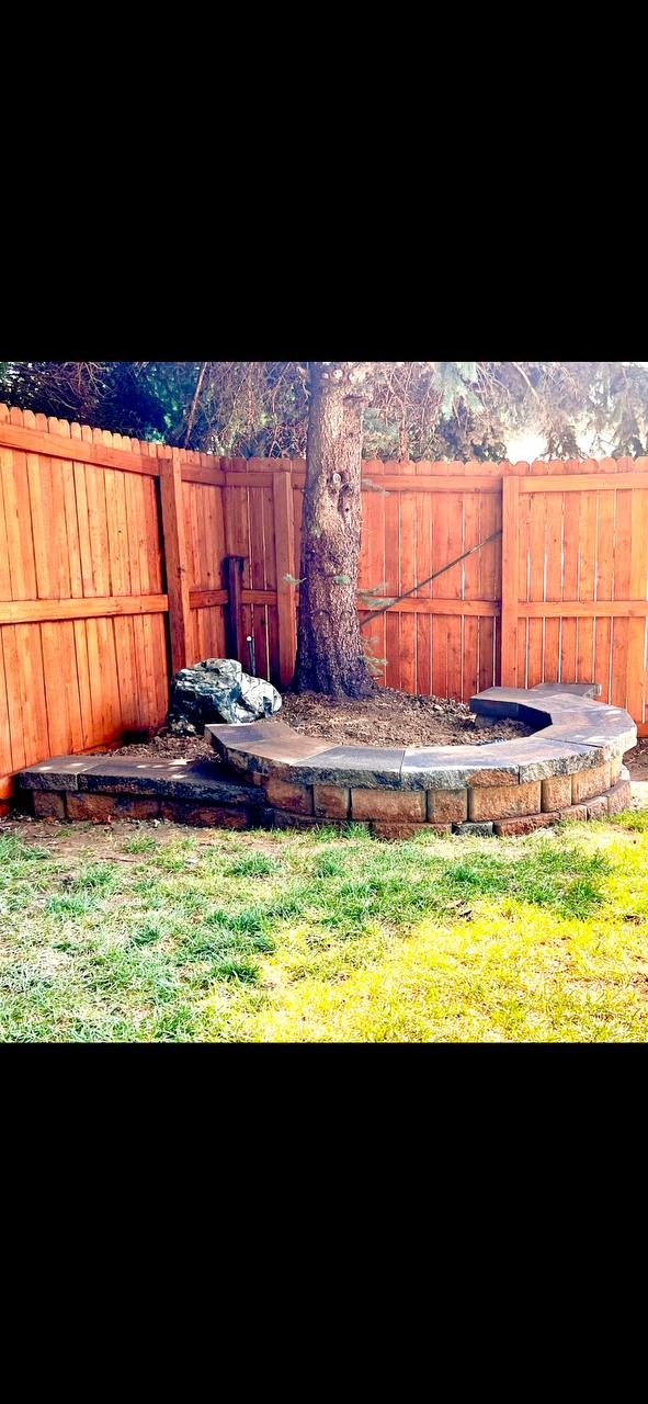 Tree ring renovation — nearly done